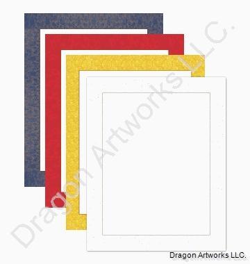 Chinese Blank Paper Painting 11x14 Inch Standard Frame Size