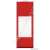 Red Chinese Blank Wall Scroll - Calligraphy or Painting