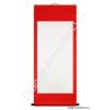 Large Red Archival Mounted Blank Wall Scroll