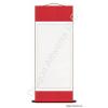 Blank Paper Wall Scroll - X-Large Red and White Scroll