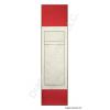 Blank Chinese Scroll - Red and White Two Panel