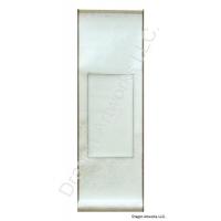 Small White Chinese Blank Paper Wall Scroll